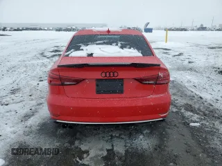 2017 Audi A3 Sedan Premium with VIN WAUAUGFF4H1036323, listed as a Copart auction lot 45706635 with 88,266 mi miles and Salvage Title. Bid and sale history available at carsss.com. Image 6.