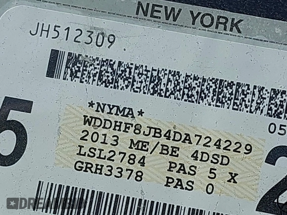 2013 Mercedes-Benz E 350 Luxury with VIN WDDHF8JB4DA724229, listed as a IAAI auction lot 42419459 with 108,619 mi miles and . Bid and sale history available at DreamBid. Image 17.