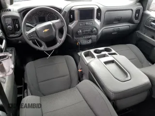 2020 Chevrolet Silverado 1500 Custom with VIN 1GCRWBEHXLZ339963, listed as a Copart auction lot 86070844 with 117,973 mi miles and Salvage Title. Bid and sale history available at carsss.com. Image 8.