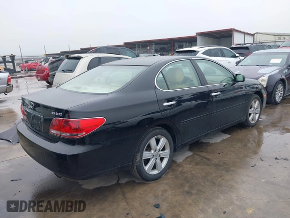 2005 Lexus ES 350 with VIN JTHBA30G955111921, listed as a IAAI auction lot 41430716 with 132,596 mi miles and . Bid and sale history available at DreamBid. Image 4.