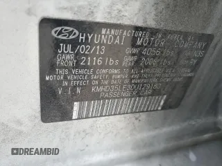 2013 Hyundai Elantra GT with VIN KMHD35LE3DU129180, listed as a Copart auction lot 76549354 with 110,721 mi miles and Clean Title. Bid and sale history available at carsss.com. Image 13.
