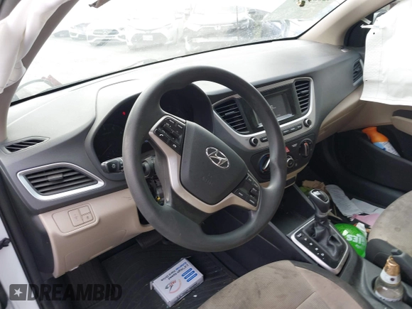 2021 Hyundai Accent SE with VIN 3KPC24A68ME132678, listed as a IAAI auction lot 42532847 with 49,296 mi miles and . Bid and sale history available at DreamBid. Image 19.