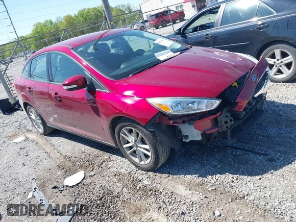 2016 Ford Focus SE with VIN 1FADP3F20GL378468, listed as a IAAI auction lot 41995342 with 59,075 mi miles. Bid and sale history available at carsss.com. Image 1.