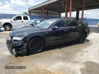 2015 Audi A7 3.0 Premium Plus with VIN WAUWGAFCXFN006717, listed as a Copart auction lot 59400784 with 68,738 mi miles and Salvage Title. Bid and sale history available at carsss.com. Image 1.