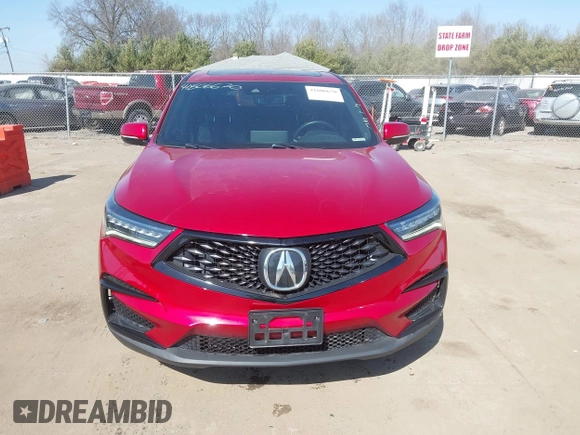 2020 Acura RDX w/A-Spec Pkg with VIN 5J8TC2H67LL802428, listed as a IAAI auction lot 41806670 with 69,959 mi miles. Bid and sale history available at carsss.com. Image 12.