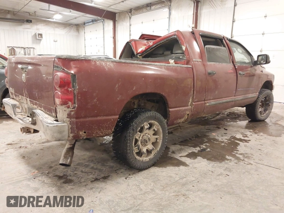 2007 Dodge 2500 Laramie with VIN 3D7KS29C57G731966, listed as a IAAI auction lot 41373936 with 239,931 mi miles and . Bid and sale history available at carsss.com. Image 4.