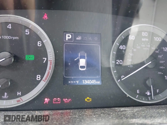 2015 Hyundai Sonata SE z VIN 5NPE24AFXFH189519, wystawiony jako IAAI lot #42146433 z przebiegiem 134 045 mil mil oraz . Historia ofert i sprzedaży dostępna na DreamBid. Obrazek 7.
