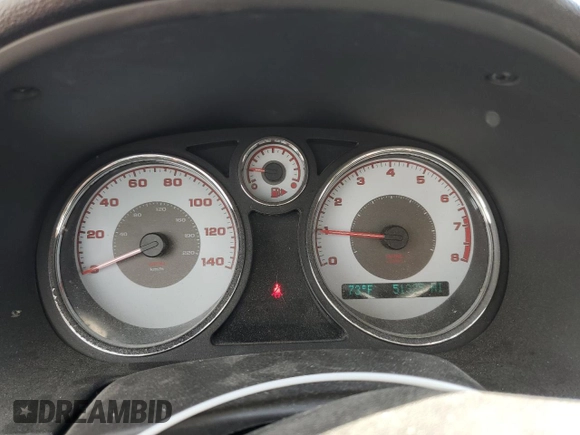 2008 Pontiac G5 with VIN 1G2AL18F087323479, listed as a Copart auction lot 49715525 with 51,325 mi miles and Salvage Title. Bid and sale history available at carsss.com. Image 9.