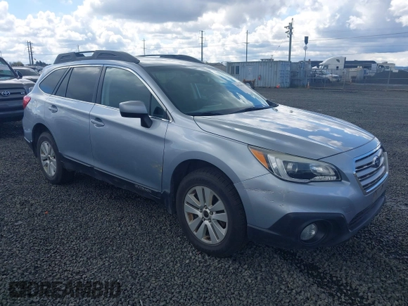 2015 Subaru Outback Premium with VIN 4S4BSACC1F3270520, listed as a IAAI auction lot 41916964 with 156,292 mi miles and . Bid and sale history available at DreamBid. Image 1.