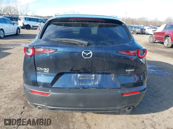 2023 Mazda CX-30 2.5 S Select Package with VIN 3MVDMBBM2PM586062, listed as a IAAI auction lot 41586751 with 29,006 mi miles. Bid and sale history available at carsss.com. Image 16.