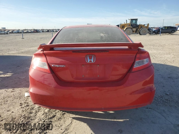 2012 Honda Civic Cpe EX with VIN 2HGFG3B88CH549280, listed as a Copart auction lot 48884105 with 126,324 mi miles and Salvage Title. Bid and sale history available at carsss.com. Image 6.