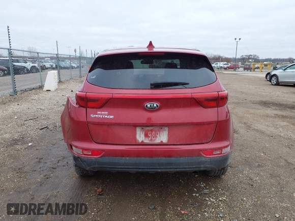 2017 Kia Sportage LX with VIN KNDPMCAC7H7153099, listed as a IAAI auction lot 40939155 with 133,394 mi miles and . Bid and sale history available at carsss.com. Image 17.