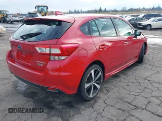 2017 Subaru Impreza Special Sports z VIN 4S3GTAM69H3738965, wystawiony jako IAAI lot #40927994 z przebiegiem 69 531 mil mil oraz . Historia ofert i sprzedaży dostępna na DreamBid. Obrazek 4.
