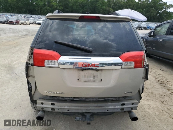 2012 GMC Terrain SLE-2 with VIN 2GKFLSE54C6279390, listed as a Copart auction lot 54244725 with 167,308 mi miles and Salvage Title. Bid and sale history available at carsss.com. Image 6.