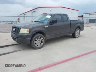 2006 Ford F-150 STX with VIN 1FTRX12W46KC84403, listed as a IAAI auction lot 41990451 with 243,606 mi miles. Bid and sale history available at carsss.com. Image 2.
