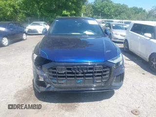 2021 Audi Q8 Premium Plus with VIN WA1EVAF12MD032292, listed as a IAAI auction lot 42175561 with 40,250 mi miles and . Bid and sale history available at DreamBid. Image 12.