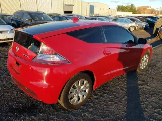 2013 Honda CR-Z with VIN JHMZF1C49DS000050, listed as a Copart auction lot 79712424 with 118,527 mi miles and Salvage Title. Bid and sale history available at carsss.com. Image 3.