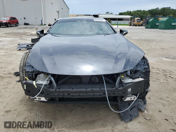 2021 Lexus LC with VIN JTHBP5AY7MA100522, listed as a Copart auction lot 62112054 with 24,094 mi miles and Non Repairable. Bid and sale history available at carsss.com. Image 5.