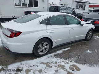 2022 Hyundai Sonata SE with VIN 5NPEG4JAXNH143533, listed as a IAAI auction lot 38498144 with 16,972 mi miles. Bid and sale history available at carsss.com. Image 4.