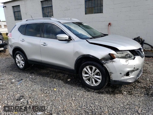 2015 Nissan Rogue S with VIN KNMAT2MT1FP541361, listed as a Copart auction lot 70665994 with 144,854 mi miles and Salvage Title. Bid and sale history available at carsss.com. Image 4.
