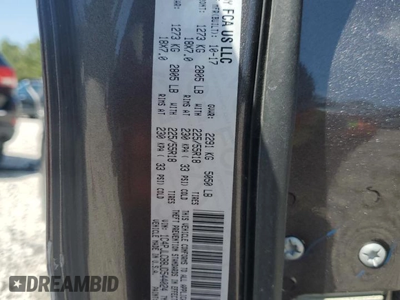 2018 Jeep Cherokee Latitude Tech Connect z VIN 1C4PJLCB8JD544024, wystawiony jako Copart lot #56214525 z przebiegiem 84 302 mil mil oraz Szkoda całkowita • Salvage title. Historia ofert i sprzedaży dostępna na DreamBid. Obrazek 13.