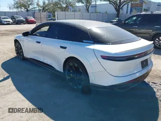 2022 Lucid Air Grand Touring with VIN 50EA1GBA1NA002790, listed as a IAAI auction lot 41585856 with 41,219 mi miles. Bid and sale history available at carsss.com. Image 3.