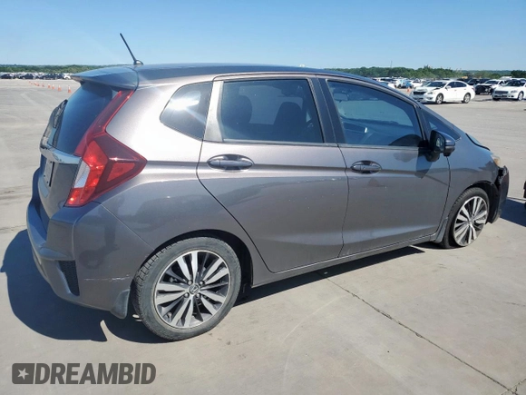 2017 Honda Fit EX with VIN JHMGK5H72HS012477, listed as a Copart auction lot 52908875 with Not Provided miles and Salvage Title. Bid and sale history available at carsss.com. Image 3.