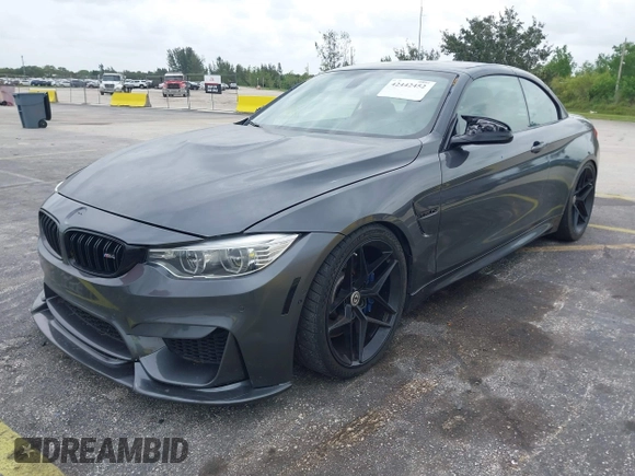 2016 BMW M4 with VIN WBS3U9C51GP968602, listed as a IAAI auction lot 42442452 with 3 mi miles and . Bid and sale history available at DreamBid. Image 2.