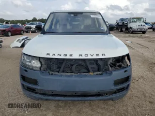 2016 Land Rover Range Rover with VIN SALGW3EF7GA296739, listed as a Copart auction lot 77678794 with 58,193 mi miles and Salvage title. Bid and sale history available at DreamBid. Image 5.