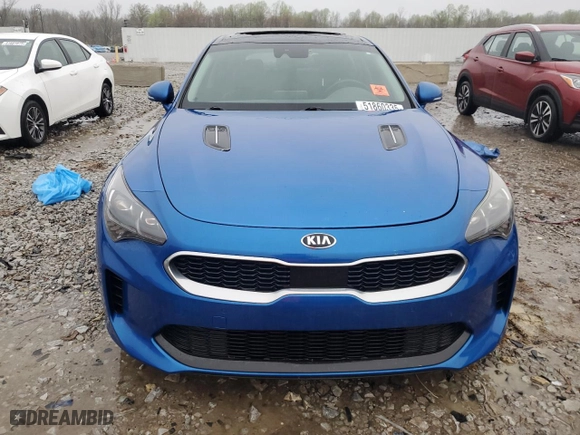 2018 Kia Stinger Premium with VIN KNAE25LA1J6013451, listed as a Copart auction lot 51860335 with 126,376 mi miles and Salvage Title. Bid and sale history available at carsss.com. Image 5.