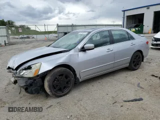 2003 Honda Accord EX z VIN 1HGCM66593A059524, wystawiony jako Copart lot #57319315 z przebiegiem 216 834 mil mil oraz Nie do naprawy • Non repairable. Historia ofert i sprzedaży dostępna na DreamBid. Obrazek 1.