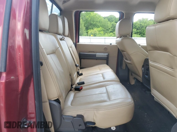 2014 Ford F-250 XL with VIN 1FT7W2B60EEA32273, listed as a Copart auction lot 56717315 with 134,143 mi miles and Salvage title. Bid and sale history available at DreamBid. Image 10.