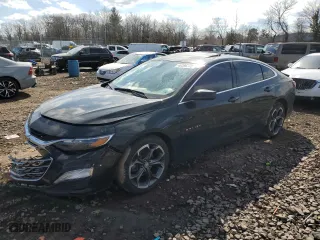 2021 Chevrolet Malibu LT with VIN 1G1ZD5ST4MF061279, listed as a Copart auction lot 46396345 with 64,931 mi miles and Salvage Title. Bid and sale history available at carsss.com. Image 1.