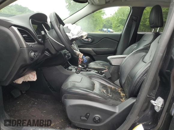 2019 Jeep Cherokee Limited with VIN 1C4PJMDX6KD140155, listed as a Copart auction lot 61050475 with Not provided miles and Salvage title. Bid and sale history available at DreamBid. Image 7.