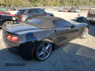 2015 Chevrolet Corvette Z51 1LT with VIN 1G1YH3D78F5113199, listed as a Copart auction lot 76310374 with 31,941 mi miles and Salvage Title. Bid and sale history available at carsss.com. Image 3.