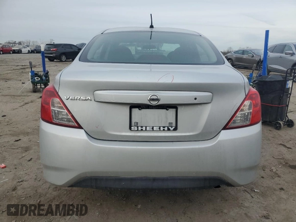 2015 Nissan Versa SV with VIN 3N1CN7AP2FL889434, listed as a Copart auction lot 42488385 with 225,950 mi miles and Salvage Title. Bid and sale history available at carsss.com. Image 6.