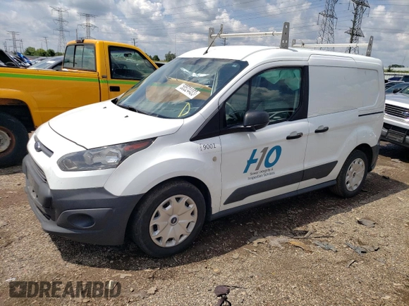 2017 Ford Transit Connect XL with VIN NM0LS6E79H1300557, listed as a Copart auction lot 58524483 with 62,419 mi miles and Salvage title. Bid and sale history available at DreamBid. Image 1.
