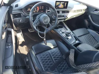 2018 Audi RS 5 z VIN WUAPWAF5XJA905267, wystawiony jako Copart lot #47817075 z przebiegiem 49 962 mil mil oraz Szkoda całkowita • Salvage title. Historia ofert i sprzedaży dostępna na DreamBid. Obrazek 8.