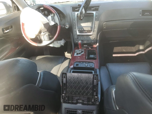 2008 Lexus GS 350 with VIN JTHBE96S780030744, listed as a Copart auction lot 66093134 with 0 mi miles and Salvage Title. Bid and sale history available at carsss.com. Image 8.