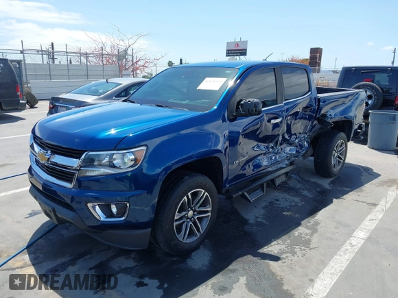 2019 Chevrolet Colorado 2WD LT with VIN 1GCGSCEN2K1163423, listed as a IAAI auction lot 42131553 with 37,757 mi miles and . Bid and sale history available at DreamBid. Image 18.