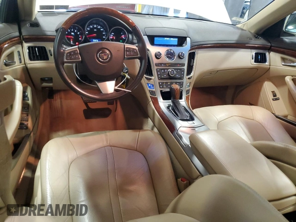 2011 Cadillac CTS Luxury with VIN 1G6DG5EY1B0114295, listed as a Copart auction lot 55762015 with 65,999 mi miles and Salvage title. Bid and sale history available at DreamBid. Image 8.