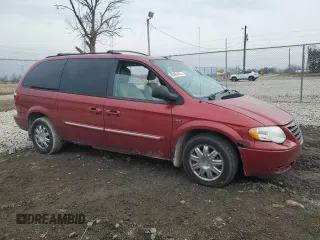 2007 Chrysler Town & Country LWB Touring with VIN 2A8GP54L47R288870, listed as a Copart auction lot 80884934 with 255,881 mi miles and Clean Title. Bid and sale history available at carsss.com. Image 4.