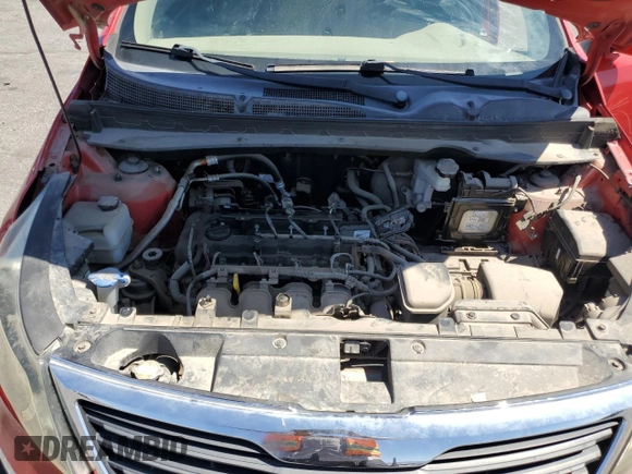2012 Kia Sportage LX with VIN KNDPB3A25C7345952, listed as a Copart auction lot 57830015 with 101,757 mi miles and Salvage title. Bid and sale history available at DreamBid. Image 12.