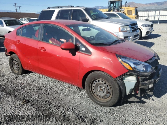 2013 Kia Rio LX with VIN KNADM4A38D6237793, listed as a Copart auction lot 87823165 with 160,349 mi miles and Salvage Title. Bid and sale history available at carsss.com. Image 4.
