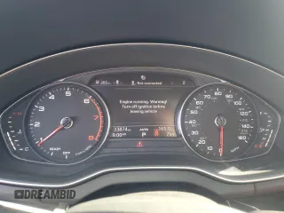 2020 Audi Q5 Premium with VIN WA1ANAFYXL2034037, listed as a Copart auction lot 63627825 with 33,874 mi miles and Salvage title. Bid and sale history available at DreamBid. Image 9.
