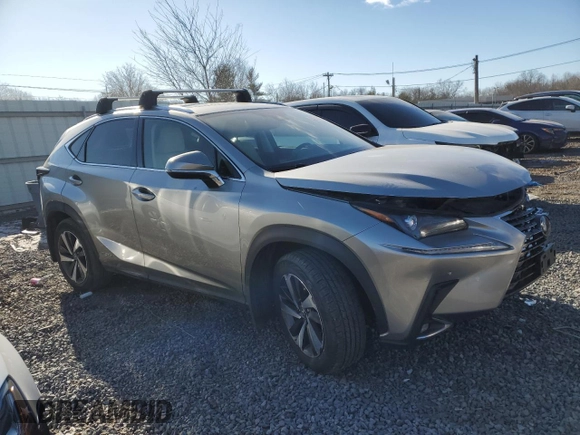 2020 Lexus NX 300h z VIN JTJGJRDZ6L2130945, wystawiony jako Copart lot #87912485 z przebiegiem 82 820 mil mil oraz Szkoda całkowita • Salvage title. Historia ofert i sprzedaży dostępna na DreamBid. Obrazek 4.