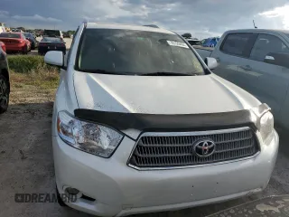 2008 Toyota Highlander Hybrid Limited with VIN JTEEW44A382019183, listed as a Copart auction lot 76129494 with 0 mi miles and Salvage Title. Bid and sale history available at carsss.com. Image 5.