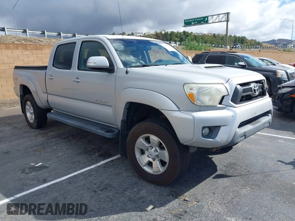 2012 Toyota Tacoma PreRunner with VIN 3TMKU4HN6CM033123, listed as a IAAI auction lot 41478582 with 89,479 mi miles and . Bid and sale history available at DreamBid. Image 1.