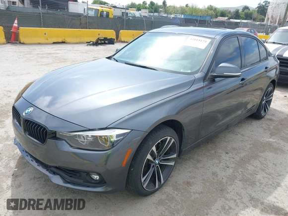 2018 BMW 3 Series 330i with VIN WBA8B9C56JEE80803, listed as a IAAI auction lot 42015173 with 98,124 mi miles and . Bid and sale history available at DreamBid. Image 2.