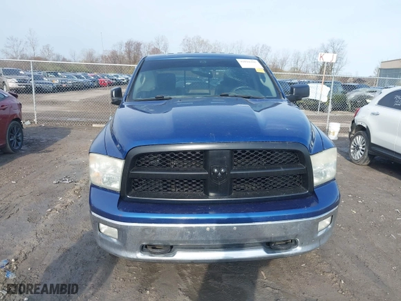 2010 Dodge Ram 1500 Laramie with VIN 1D7RV1GTXAS150532, listed as a IAAI auction lot 42010395 with 142,776 mi miles. Bid and sale history available at carsss.com. Image 12.